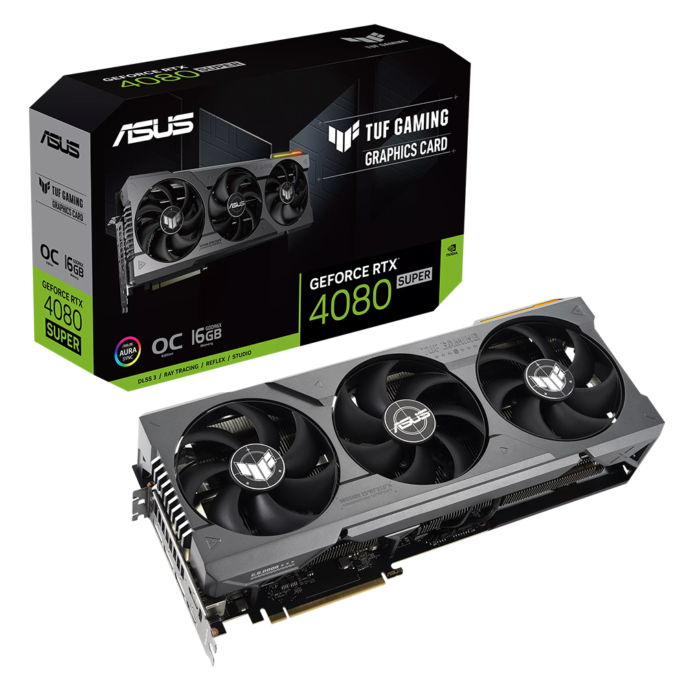 ASUS TUF Gaming 지포스 RTX 4080 SUPER O16G OC D6X 16GB 인텍앤컴퍼니_이미지
