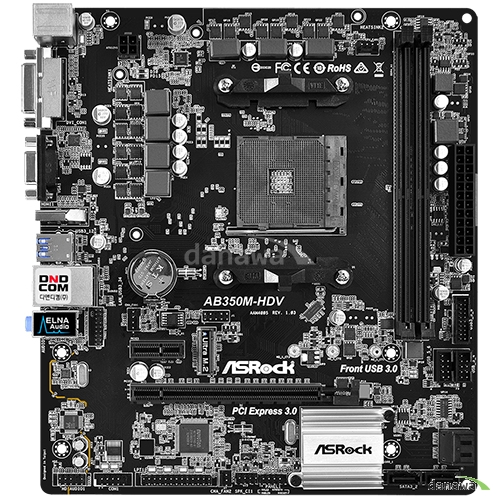 ASRock AB350M-HDV 디앤디컴_이미지