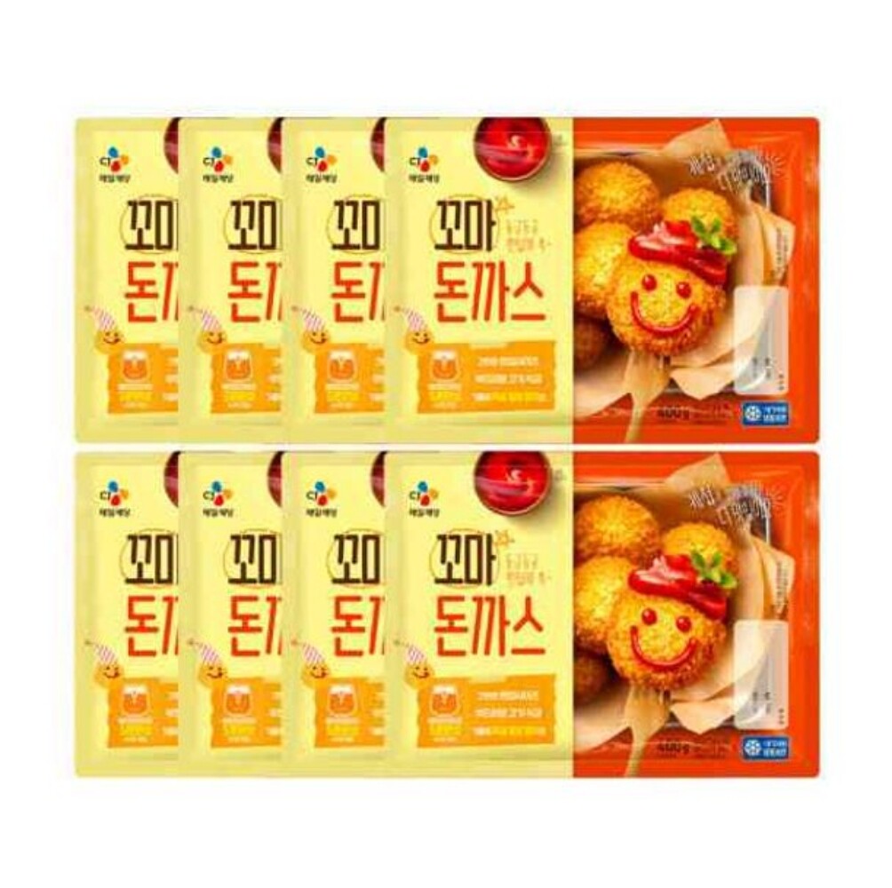 CJ제일제당 꼬마돈까스 400g (8개)_이미지