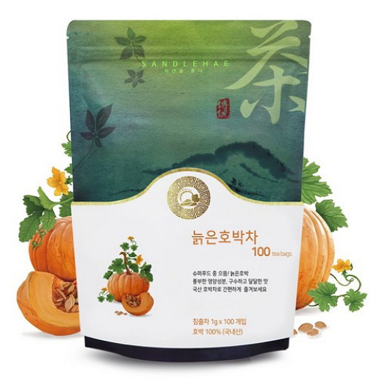 산들해 늙은호박차 100T (1개)