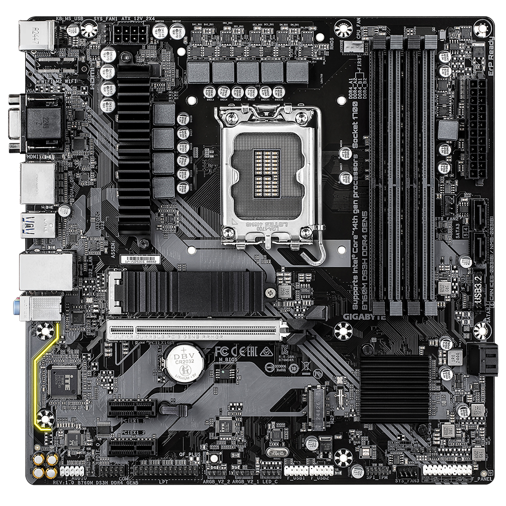 GIGABYTE B760M DS3H D4 GEN5 ���̾���