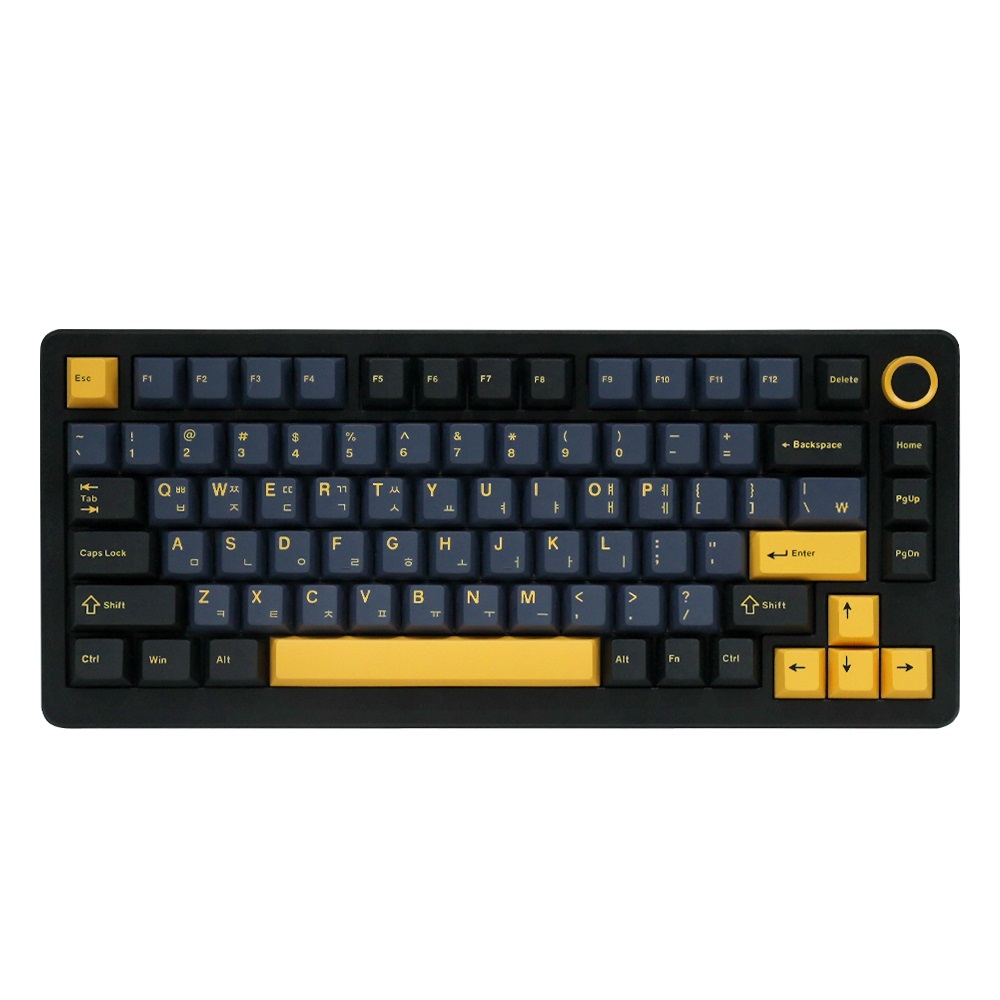 QSENN Q75 가스켓 유무선 기계식 블랙