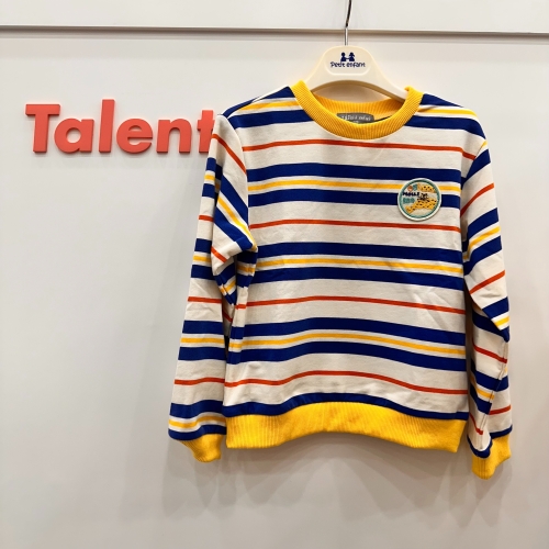 유아동 남아 라운드 티셔츠 셀리포인맨투맨 PCY12BT03_ C