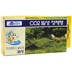 아마존 CO2 발생 정제형 알약 36정/수족관/어항/수족관용품/어항용품/수초/이산화탄소