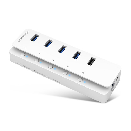 EFM네트웍스 ipTIME UH505 (5포트/ USB 3.0)[유전원(어댑터 포함)]