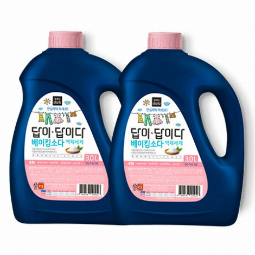 크린피아 답이답이다 베이킹소다 세탁세제 3L (2개)