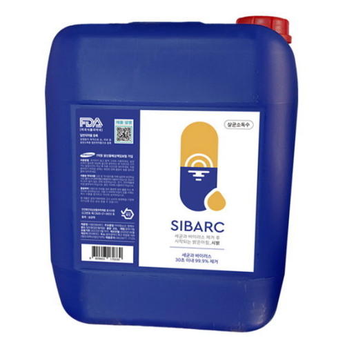  SIBARC 미산성 살균소독수 20L [1개]