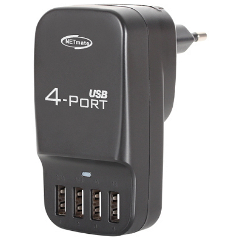 �������� NETmate �޴�� �� 34W 2.4A 4��Ʈ ������ NM-P04