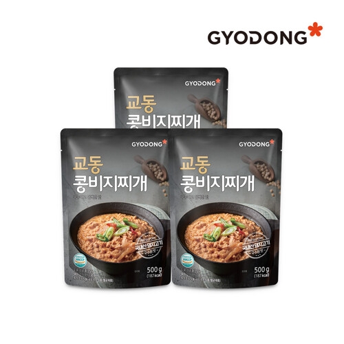 교동식품 콩비지찌개 500g (3개)_이미지
