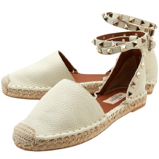 발렌티노 락스터드 더블 에스파드리유 샌들 SW2S0530 VTO L13