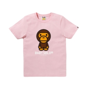 베이프 우먼 반팔티 WOMEN BABY MILO TEE 2K80-210-001_이미지