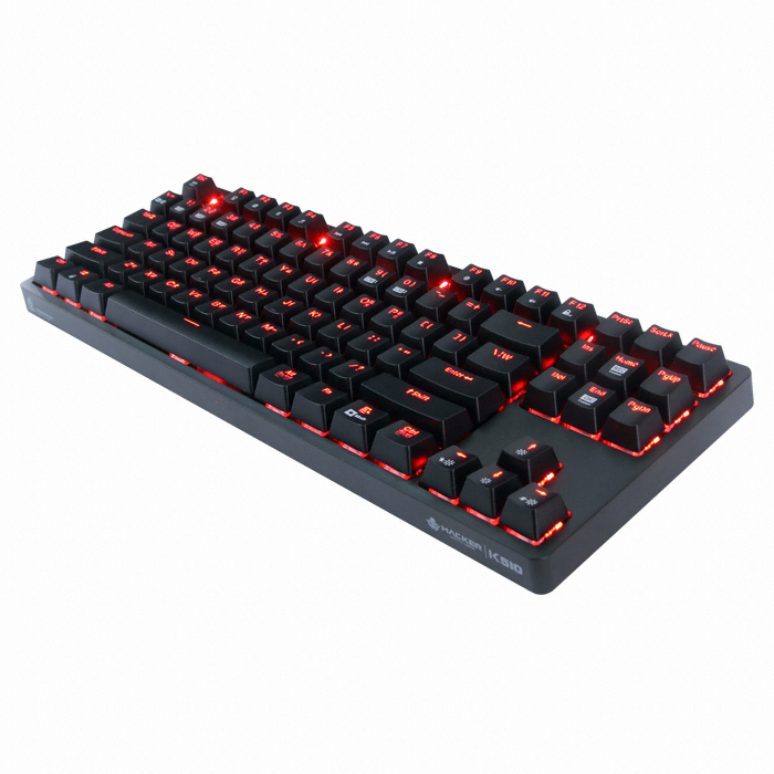 ���� HACKER K510 ���� ī�� ���� ������� �౳ȯ LED ���̹� Ű����