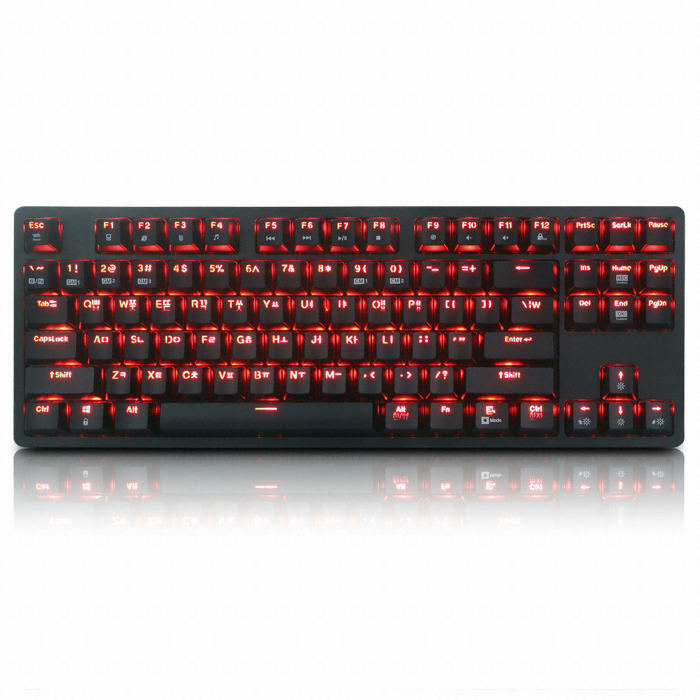 ���� HACKER K510 ���� ī�� ���� ������� �౳ȯ LED ���̹� Ű����
