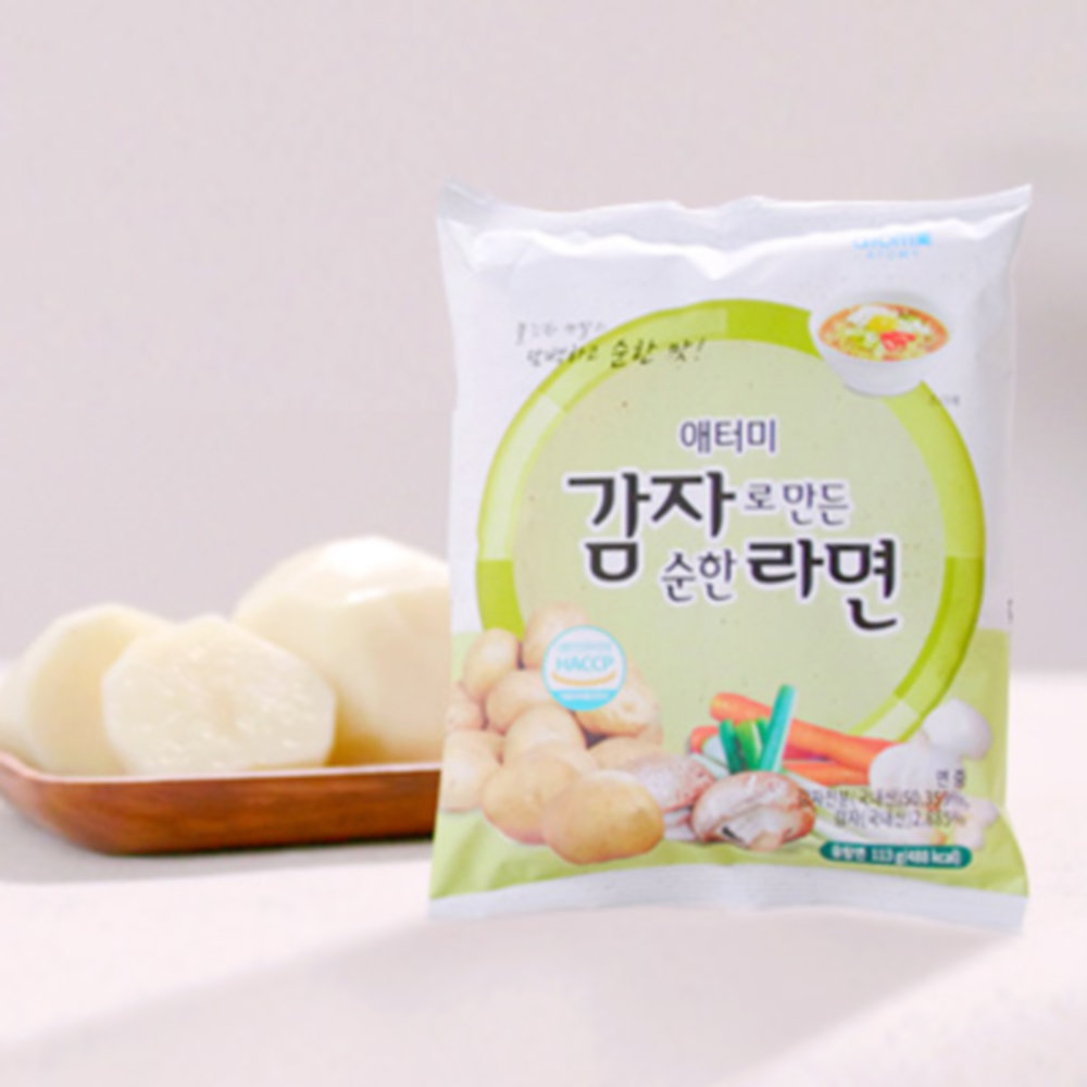 감자로 만든 순한라면 113g