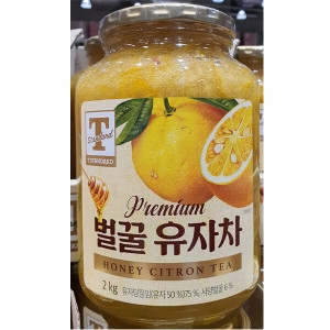  커클랜드 코스트코 프리미엄 벌꿀 유자차 2kg 전통차 유자청