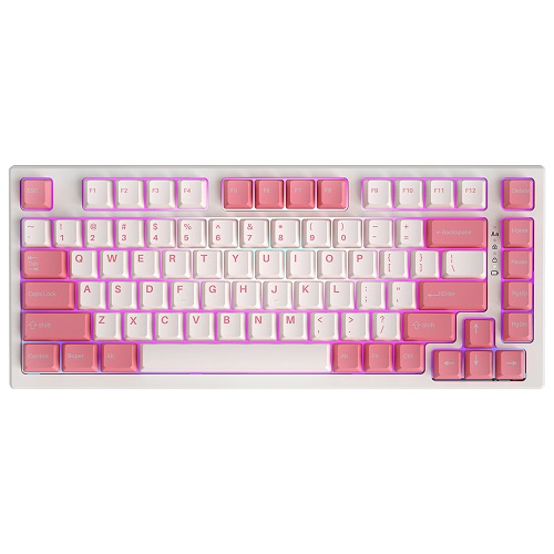 YUNZII YZ75 유무선 기계식 핑크