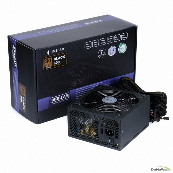 빅빔 BIGFOOT 블랙 600W 80PLUS브론즈_이미지