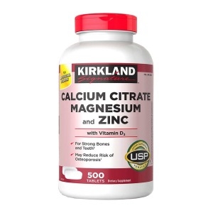 커클랜드 구연산 칼슘 500mg 500정 (1개)_이미지