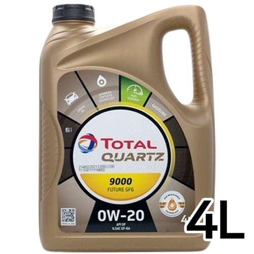 토탈 쿼츠 9000 퓨쳐 GF-6 0W20 4L (3개)