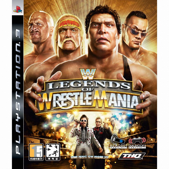 THQ WWE 레전드 오브 레슬매니아 PS3