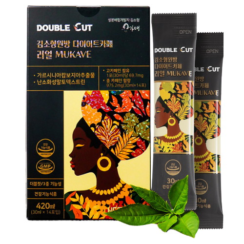 와이에스 김소형원방 다이어트카페 리얼 MUKAVE 14포 (2개)_이미지
