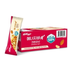 켈로그 에너지바K 크런치넛 30g 12개