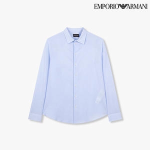 엠포리오아르마니 EMPORIO ARMANI남성 코튼 시어서커 롱 슬리브 셔츠 A515104012-I