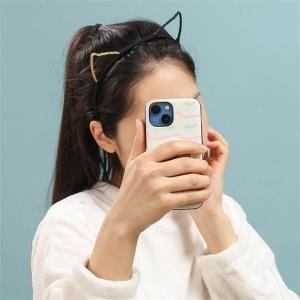 엔젤슈슈 반짝이 고양이 귀 헤어밴드 블랙 머리띠 S8399528