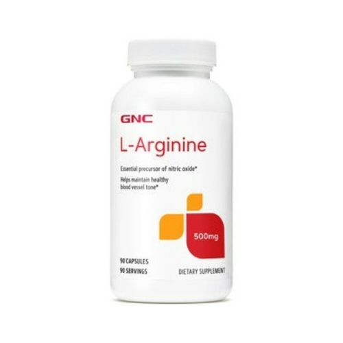 GNC 엘 아르기닌 500mg 90정 (1개)_이미지