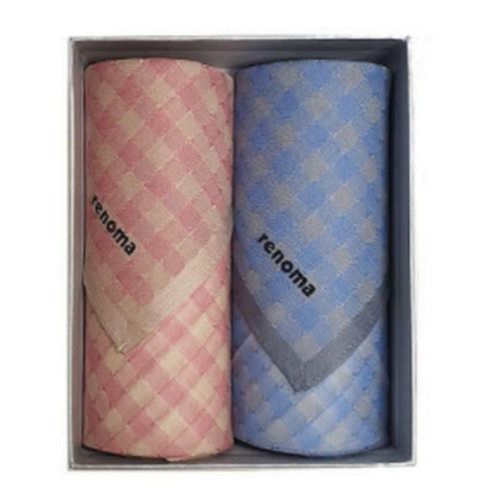 레노마 손수건 2매 세트 R185