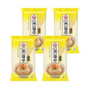 정우종합유통 오뚜기 옛날 국수 세면 4개쫄깃한사리