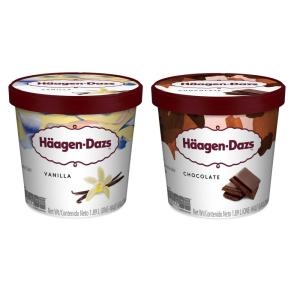 하겐다즈 코스트코 하겐다즈 하프갤런 바닐라 + 하프갤런 초코 코스트코_이미지