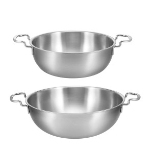 스텐 304 전골냄비 2종세트 22+26cm / 인덕션 겸용