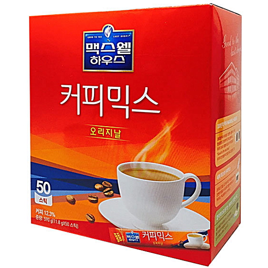 동서식품 맥스웰하우스 커피믹스 오리지날 50T (18개)_이미지