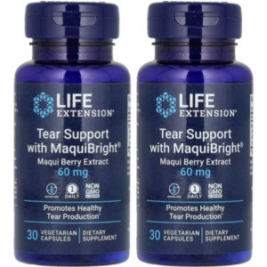 라이프익스텐션 티어 서포트 눈 건강 보조제 30캡슐 (2개)_이미지