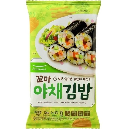 풀무원 꼬마 야채김밥 124g이미지입니다. 누르면 해당 게시물로 새창이동합니다.
