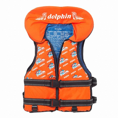 우경산업 돌핀 구명조끼 유아용_이미지