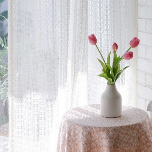 포홈 사브레 레이스 거실커튼