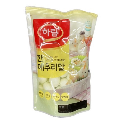 하림 깐메추리알 500g (1개)_이미지