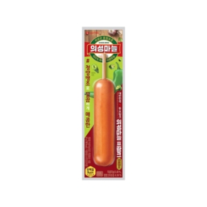 롯데웰푸드 롯데햄 의성마늘 프랑크 매콤땡초 65g (5개)