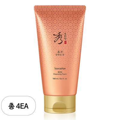 수려한 본 클렌징 폼 160ml (4개)_이미지