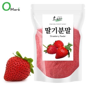 오허브 국산 동결건조 딸기 분말_이미지