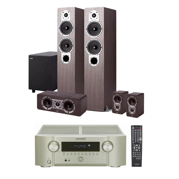 야모 S426 5.1채널 + 마란츠 AV리시버 (SR3053)