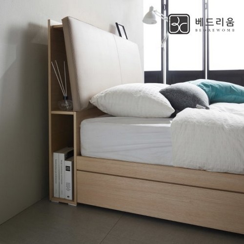 베드리움 듀엣 센서 수납 LED침대 Q (스위트에디션S독립)_이미지