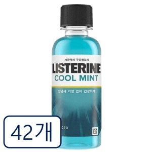 존슨앤존슨 리스테린 쿨민트 100ml (42개)