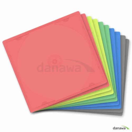 KIMO CD/DVD 1P 칼라 연질 케이스 (100장)_이미지