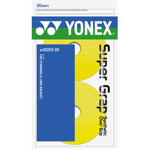 요넥스 그립 AC-102EX 30개입 옐로우이미지입니다. 누르면 해당 게시물로 새창이동합니다.