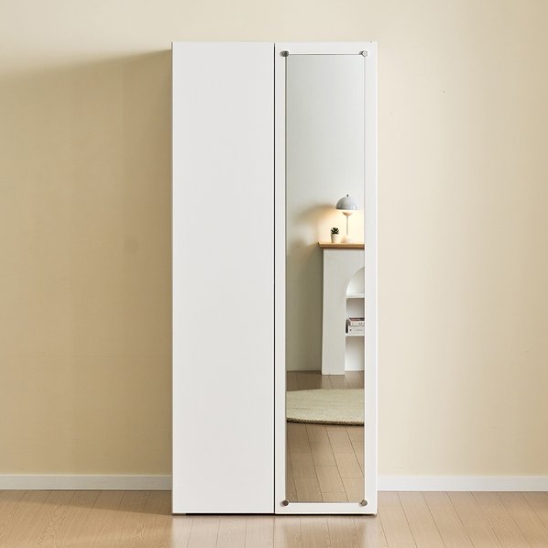 우아미가구 베르미 E0 높은 거울도어 3서랍 옷장 600