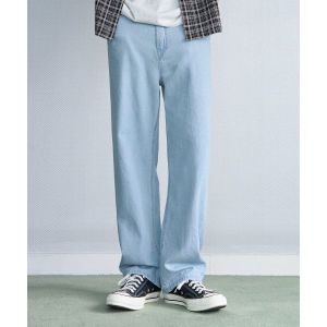 데이즈 아워 쿨 린넨 라이크 스트레이트 데님 LIGHT 블루 868321