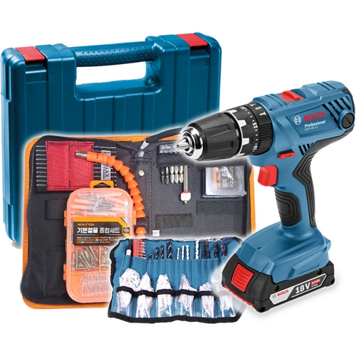 보쉬 GSB 18V-21 액세서리 세트 (1.5Ah, 배터리 1개)_이미지